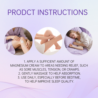 Magnesium Restorative Cream for PCOS and PMS relief